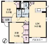 物件の間取り画像