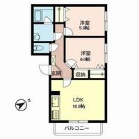 兵庫県朝来市和田山町枚田岡(マンション)の賃貸物件の間取り
