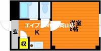 シャンテ後楽園の間取り