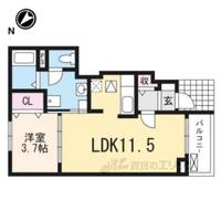 ノール・アンソレイエSSSの間取り