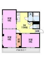 物件の間取り画像