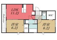 千葉県千葉市中央区都町5(アパート)の賃貸物件の間取り