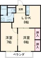 グランドハイツドリームの間取り