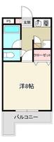 徳島県徳島市南蔵本町2(マンション)の賃貸物件の間取り