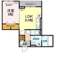 東京都府中市寿町3(アパート)の賃貸物件の間取り