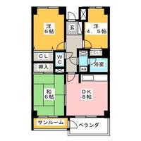 C&Cハイツ海老名の間取り
