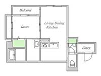 フォレナ小松の間取り