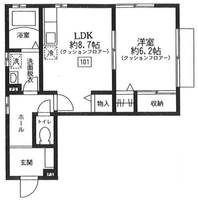 東京都豊島区東池袋2(マンション)の賃貸物件の間取り