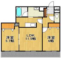物件の間取り画像