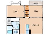 物件の間取り画像