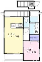 東京都調布市国領町7(アパート)の賃貸物件の間取り