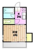 コーポ吉川の間取り