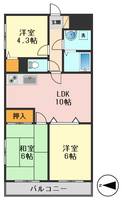 プレミール佐藤の間取り
