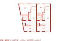 森庭山荘 森棟の間取り