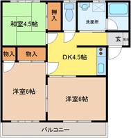 物件の間取り画像