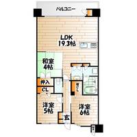 ライブスクエア大手町の間取り