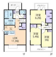 物件の間取り画像