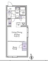 アトリオフラッツ高円寺の間取り