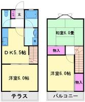 神奈川県藤沢市円行(一戸建)の賃貸物件の間取り