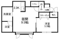 物件の間取り画像