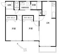 物件の間取り画像