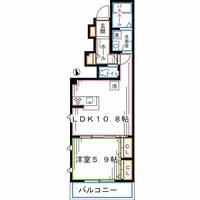 東京都杉並区阿佐谷南1(アパート)の賃貸物件の間取り