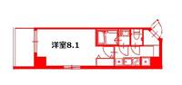 Rising place桜木町三番館の間取り