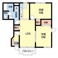 物件の間取り画像