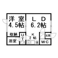 コーポリベラルの間取り