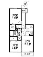 物件の間取り画像