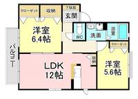物件の間取り画像