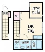 べレガンス鷹之台の間取り