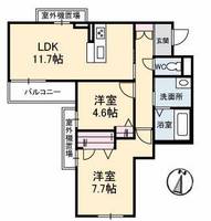 物件の間取り画像