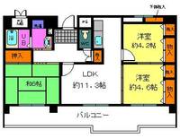 物件の間取り画像