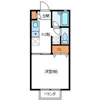 福島県郡山市八山田5(アパート)の賃貸物件の間取り