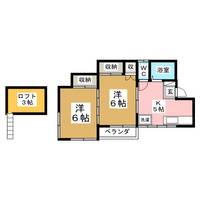 長命ハイツの間取り