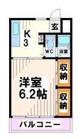 三ツ木駅前ビルの間取り