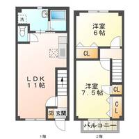 物件の間取り画像