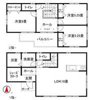 物件の間取り画像