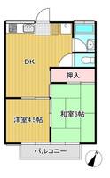 Kハイツの間取り