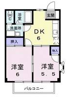 カサブランカの間取り