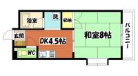 Yビル西原の間取り