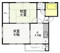 サンアローズ名取の間取り