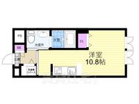 京都府京都市東山区本町4(マンション)の賃貸物件の間取り