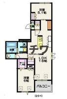 物件の間取り画像