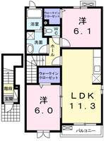 物件の間取り画像