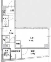 M Terrace住吉の間取り