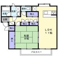 物件の間取り画像