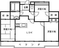 物件の間取り画像