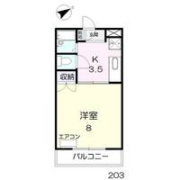 メゾン大福の間取り